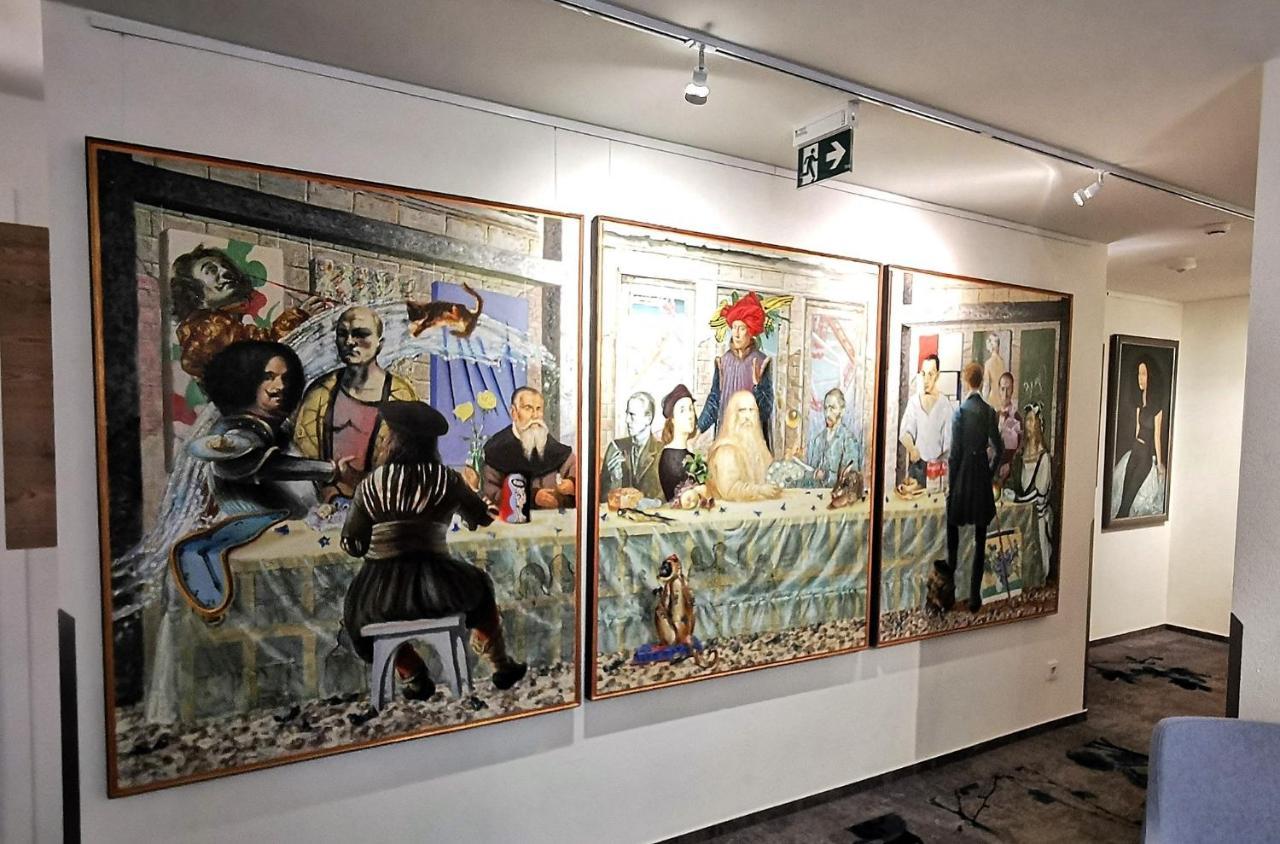 Art & Galerie Hotel Lenz Plauer See Fuenfseen Ngoại thất bức ảnh
